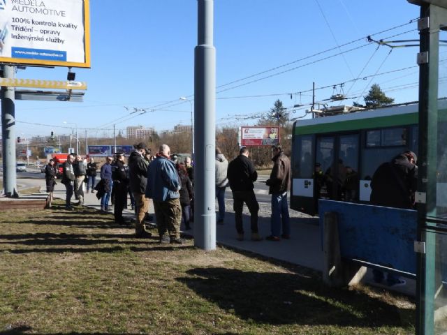 Kontrola černých pasažérů z řad agenturních zaměstnanců v MHD