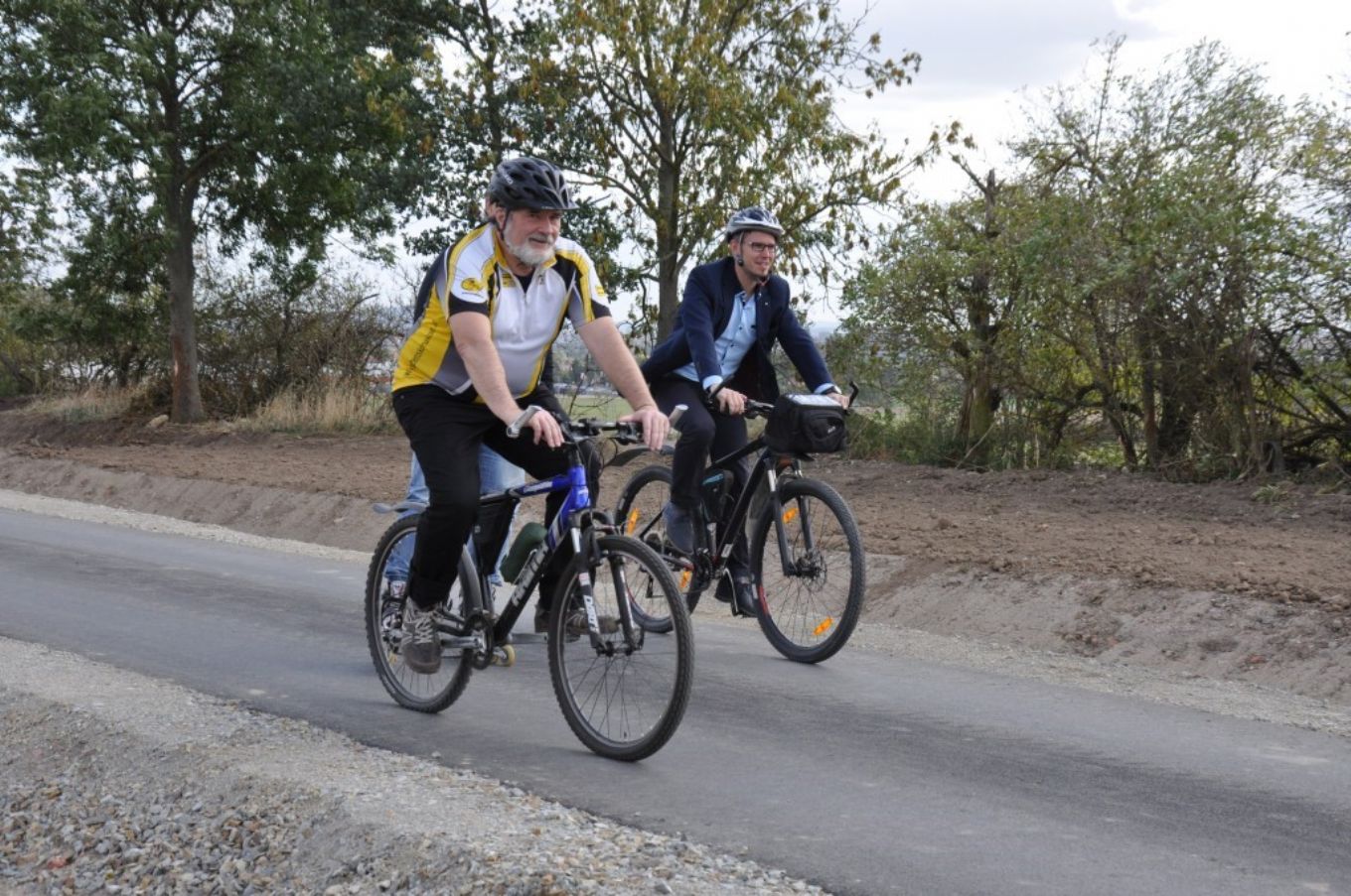 Z Malesic do Radčic vede nová stezka pro chodce a cyklisty